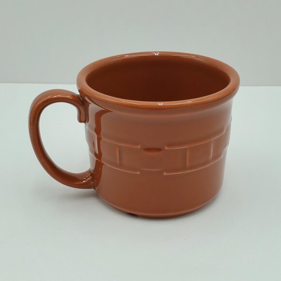 Longaberger Woven Traditions Spice Souper Mug Coffee Mug Soup Mug - Picture 1 of 7